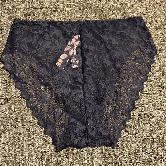 VS High Leg Cheeky Panty. Blue. Size Small. NWT - Picture 2 of 4